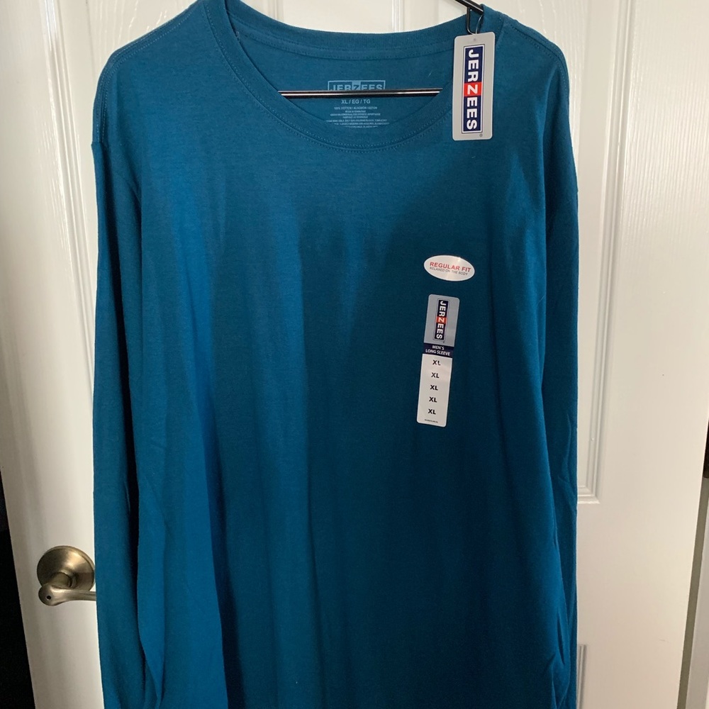 Jerzees Long Sleeve Cotton Shirt
